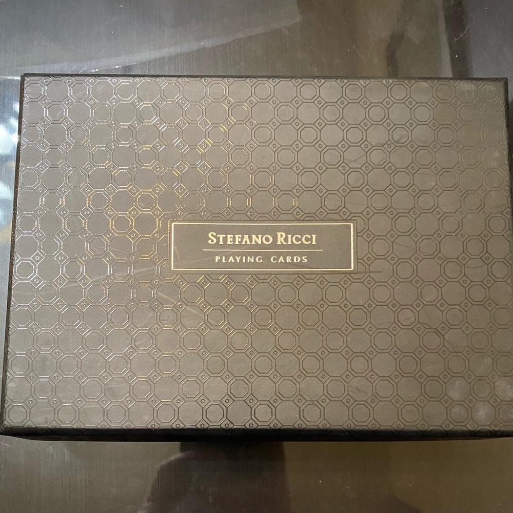 Stefano Ricci playing cards